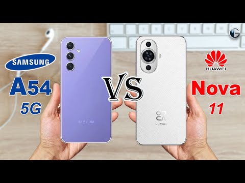 SAMSUNG A54 vs HUAWEI NOVA 11 || Full Specs Comparison