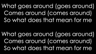 Megan and Liz - Karma&#39;s Coming Back For Me (Lyrics)