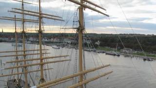 preview picture of video 'Viermastbark Passat Travemünde - Priwall'