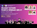 Live Stream WEBINAR SERI #1 KKG GUGUS IV PASAWAHAN