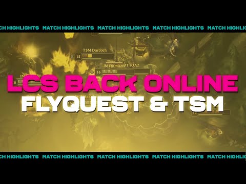 FLYQUEST and TSM vs IMMORTALS | IMT MATCH HIGHLIGHTS