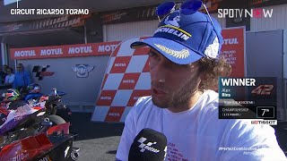Download lagu [MotoGP™] Valencia GP - MotoGP Interview & Podium mp3