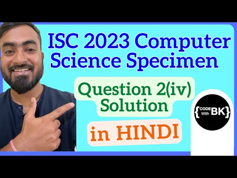 ISC Class XII Computer Science Solutions, Concepts & Videos (Java ...