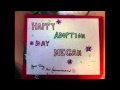 Happy Adoption Day Megan!