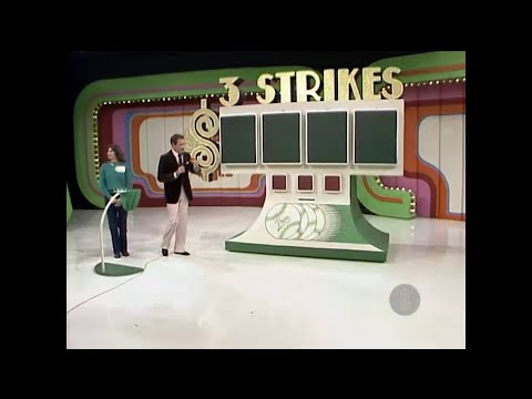 The Price Is Right - 3 Strikes wipeout (11/14/1983)