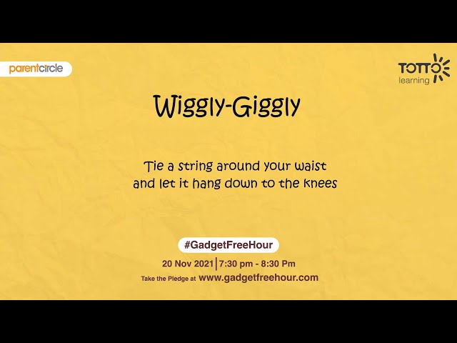 Take the 14-day challenge: Day 14 - Wiggly-Giggly