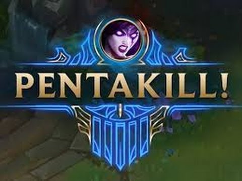 LOL- Pentakill DE MORGANA, Script ?? Não, Só habilidade Mesmo!