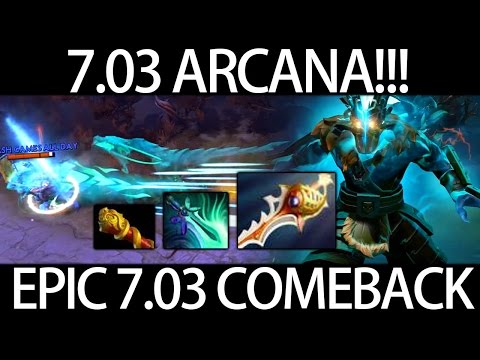 JUG ARCANA vs MEGA Rampage Comeback 7.03 META Carry Juggernaut by MOO Dota
