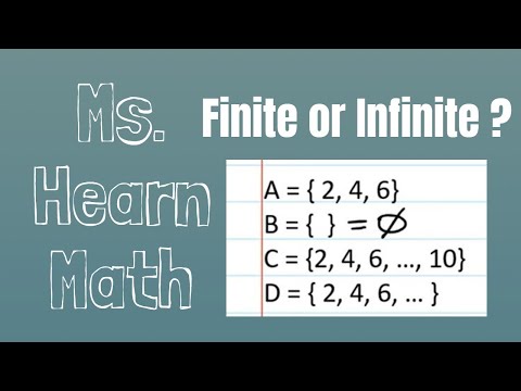 Set Theory Chapter: Definitions of "a finite set" and "an infinite set"