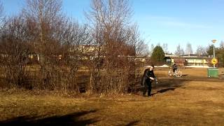 preview picture of video 'Frisbee golf amateurs in Kemi Finland Pt1'