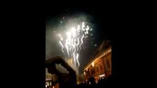 preview picture of video 'Joc artificii revelion 2014-2015 Sibiu.'