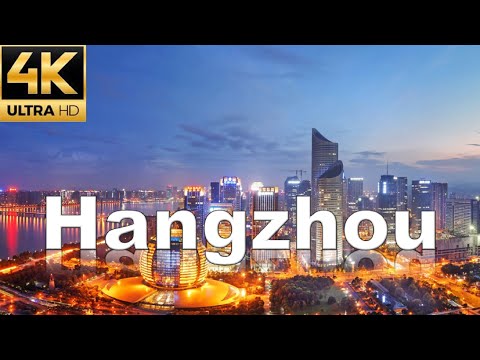 Hangzhou em 4K - China - Capital de Zhejiang - Ásia