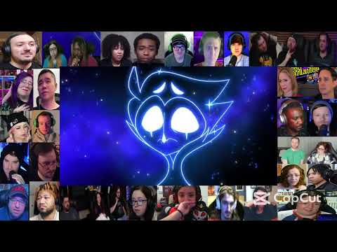 JUST LOOK MY WAY🎶✨ - (Oficial music video) - Helluva boss😈❤️‍🔥 - (Reaction mashup) - [Versión 2.0]