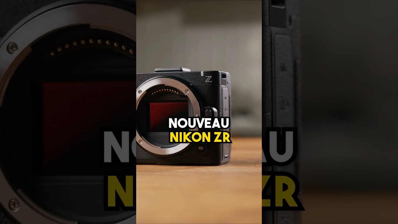 Nikon Z CINEMA objectif cinéma noir haute précision video thumbnail