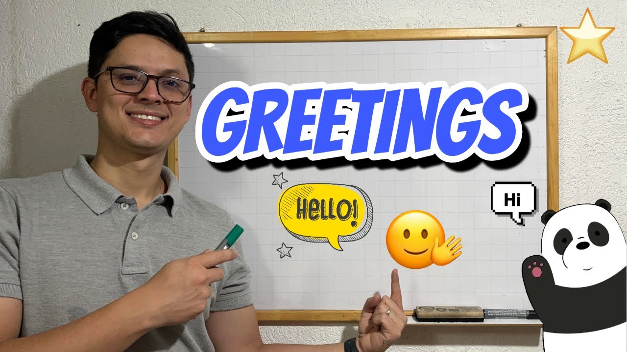 ¡Saludos en inglés! Cómo saludar y responder correctamente | Greetings
