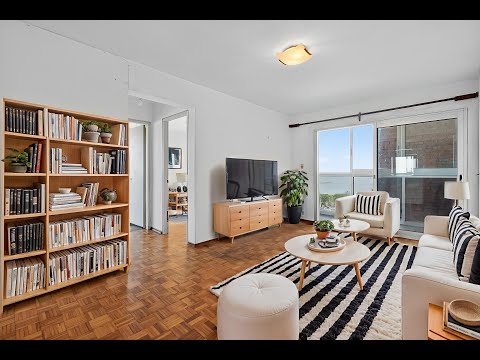 Comercialización en exclusiva - Apartamento de 1 Dormitorio en Rambla Barrio Sur, Montevideo.