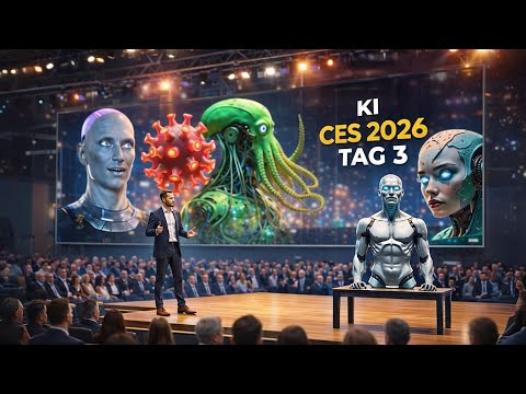Video Thumbnail: Die schockierenden KI-Enthüllungen der CES 2026 (TAG 3)