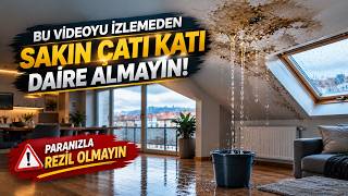 Bu Videoyu İzlemeden ASLA ÇATI KATI Daire ALMAYIN!! I Kocaeli Gayrimenkul Turlar