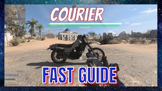 *How to complete COURIER* DMZ Acquire a DIRT BIKE Shadow Company Faction Tier 1 !!