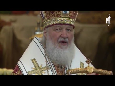 ВИДЕО: Проповедь Патриарха Кирилла в праздник Торжества Православия