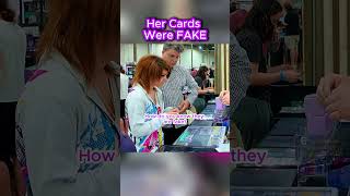 Her Cards Were FAKE, so we helped her out! #fuchsiacitycardhouse #pokemoncards #pokemontcg