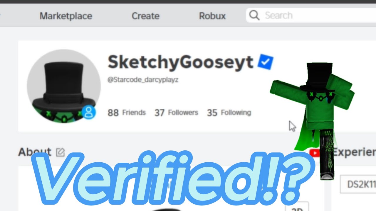 How To Become Verified On Roblox Without Being Verified!