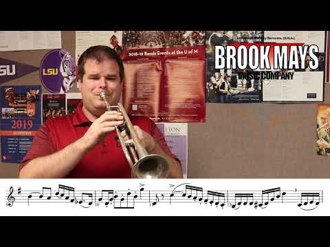 2019-2020 TMEA All-State Trumpet Etude #3