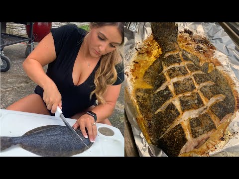 How I Prepare and Cook a Flounder