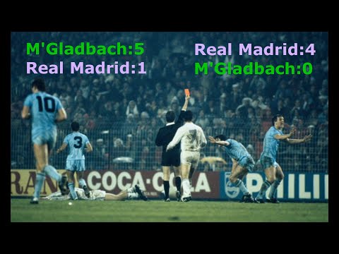 Unutulmazlar Maçlar: Real Madrid - M'Gladbach Eşleşmesi (5-1 & 4-0) 1985-86