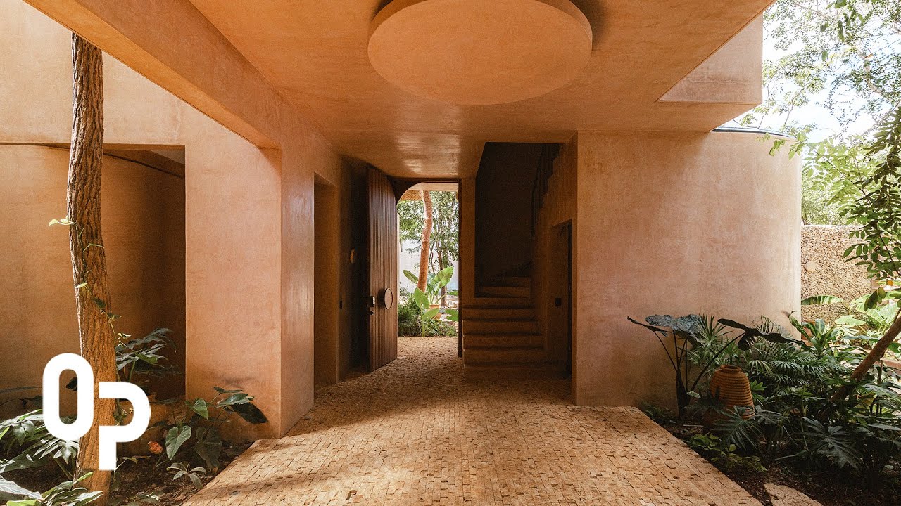 A Stunning Pink Moorish-Inspired House In The Jungle | Ep23 OPEN PLAN | House Tour