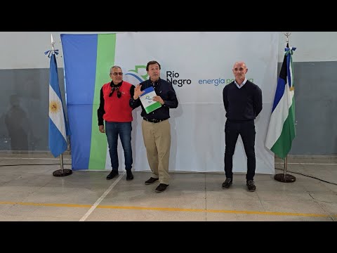 Mainqué: 192 familias accederán al gas con obras provinciales