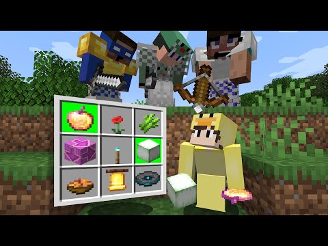 Minecraft Eşya Avı ama 3 Avcıya Karşı