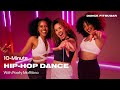 10 Minute Beginner S Hip Hop Cardio Workout With Poofy Moffitino POPSUGAR FITNESS