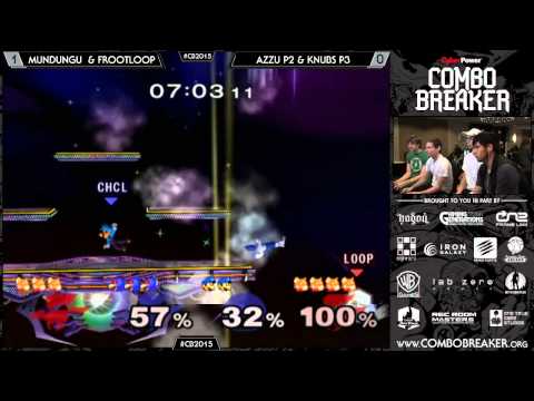 Combo Breaker - Mundungu & FrootLoop Vs. Azzu & Knubs - SSBM Doubles - Melee