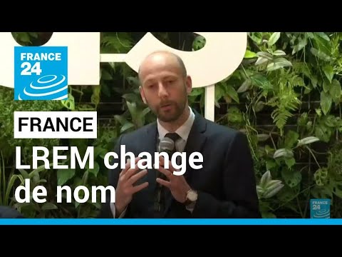 France : LREM change de nom et devient Renaissance • FRANCE 24