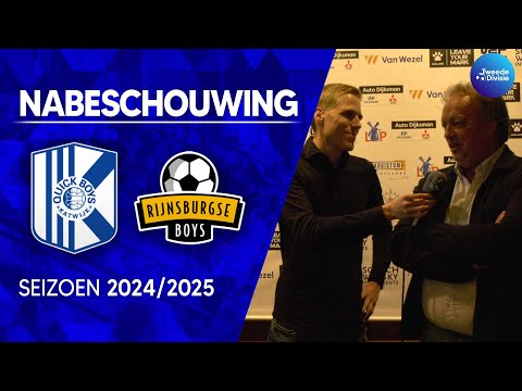 Nabeschouwing Quick Boys - Rijnsburgse Boys | Thomas Duivenvoorden & René van der Kooij