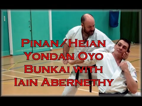 Waza Wednesday 12/20/17 - Pinan/Heian Yondan Oyo Bunkai with Iain Abernethy
