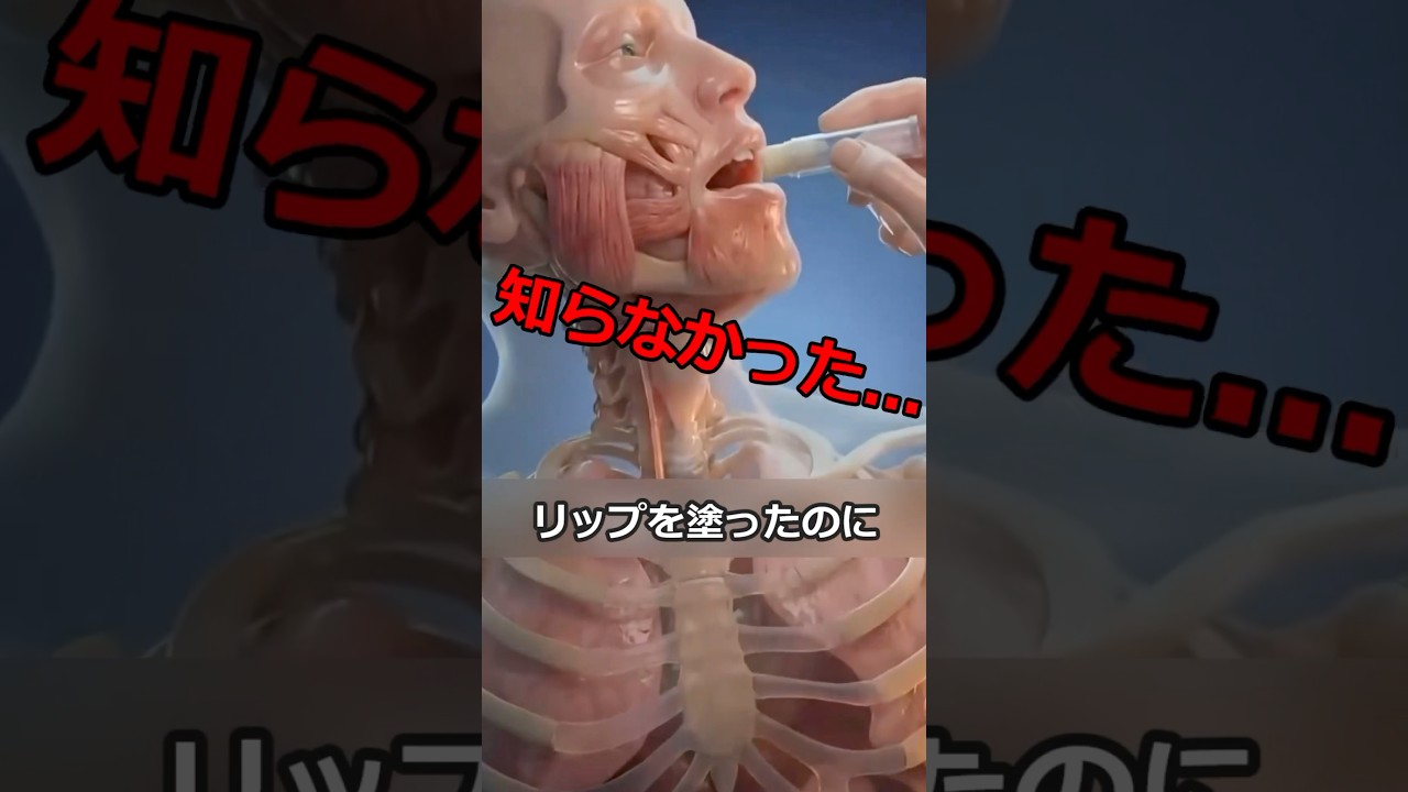 リップを塗ったのに乾燥する理由