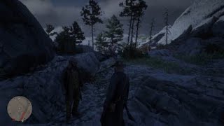Arthur calls for his horse while someone vents.