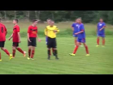 Brzoza Brzezówka - Kłos Słupiec (nieuznany gol)