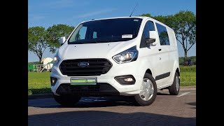 بيع سيارة نقل بضائع صغيرة Ford TRANSIT CUSTOM 2.0 L2 Dubbel Cabine AC! - صورة 4 | Autoline LY سيارة نقل بضائع صغيرة Ford TRANSIT CUSTOM 2.0 L2 Dubbel Cabine AC! | صورة 4 - Autoline