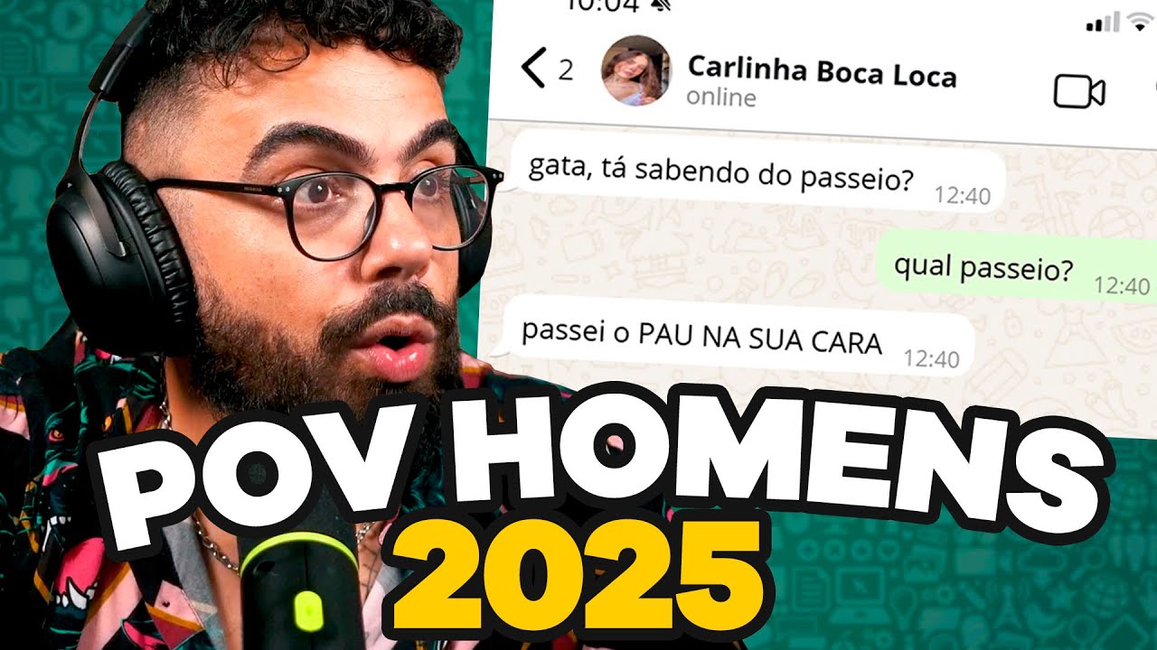 POV HOMENS 2025: homens não sabem mais flertar? | CORTES do EDSON CASTRO