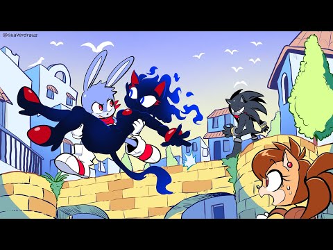 Rush and Cinder Season 1 comic dub collaboration