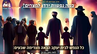 בכמה נפשות ירדו אבותינו למצרים❓ הרב אברהם לוי (''לאור באור החיים'' פ' ויגש) (הרב שלמה לוינשטיין) - התמונה מוצגת ישירות מתוך אתר האינטרנט יוטיוב. זכויות היוצרים בתמונה שייכות ליוצרה. קישור קרדיט למקור התוכן נמצא בתוך דף הסרטון בכמה נפשות ירדו אבותינו למצרים❓ הרב אברהם לוי (''לאור באור החיים'' פ' ויגש) (הרב שלמה לוינשטיין) - התמונה מוצגת ישירות מתוך אתר האינטרנט יוטיוב. זכויות היוצרים בתמונה שייכות ליוצרה. קישור קרדיט למקור התוכן נמצא בתוך דף הסרטון