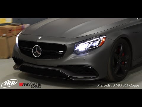 MERCEDES AMG S63 - REMUS SPORTEXHAUST INSTALL