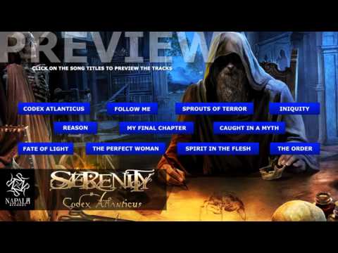 SERENITY - Codex  Atlanticus (Preview) | Napalm Records