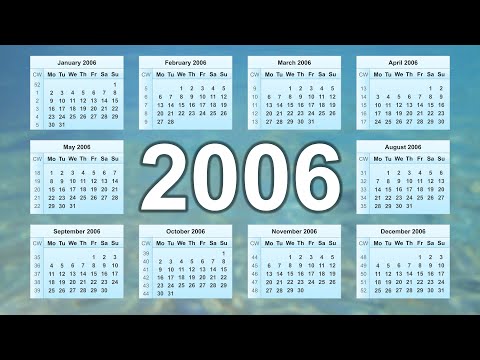 2006 Calendar