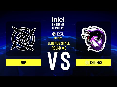 NiP vs. Outsiders - Map 1 [Mirage] - IEM Rio Major 2022 - Legends Stage - ROUND #2
