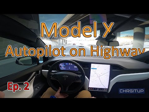 Tesla Model X - Autopilot on Highway! Ep. 2
