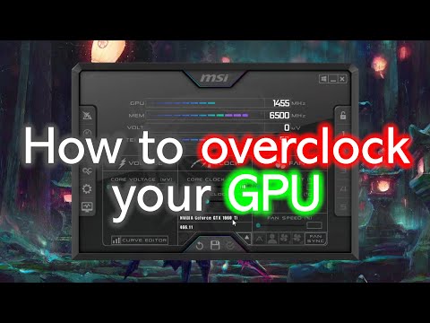 Part of a video titled How to Overclock your GPU || MSI AfterBurner and MSI Kombustor